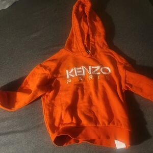 Kenzo Vibrant Orange Kids Hoodie